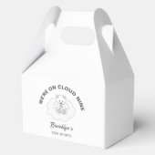 雲九赤男女兼用ちゃんシャワーテディベア フェイバーボックス (裏面)