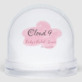 雲九 赤パステル ブライダルシャワー ネームデート (裏面)