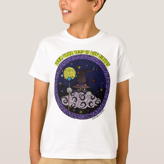 雲保に浮かぶ Tシャツ (正面)