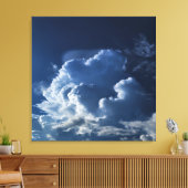 雲写真、天空写真、雨雲 キャンバスプリント (インサイチュ (リビング))
