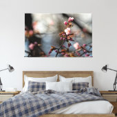 雲天に咲く陽光の桜 キャンバスプリント (インサイチュ (寝室))