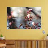 雲天に咲く陽光の桜 キャンバスプリント (インサイチュ (リビング))