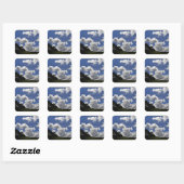 雲天風景自然 スクエアシール (シート)