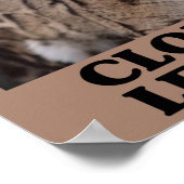 雲救のヒョウ ポスター (角)