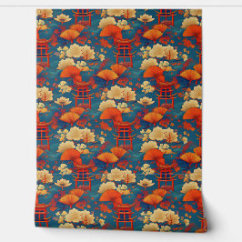 雲日本のと花 壁紙