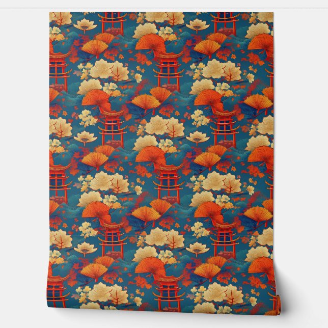 雲日本のと花 壁紙 (ほどく)