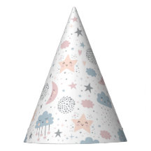 雲月の星空の赤ちゃんシャワー