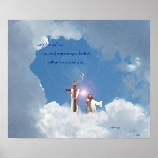 雲来の中にある ポスター (正面)