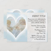 雲気にの中でハルブとの関心を抱く。 招待状 (正面/裏面)