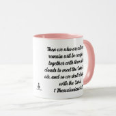 雲泥の上でお会いしよう マグカップ (正面右)