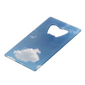 雲独身の雲 クレジットカード栓抜き (正面アングル)