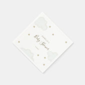 雲男女兼用と星 スタンダードカクテルナプキン (角)