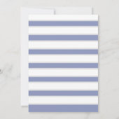 雲男女兼用赤ちゃんシャワー招待状 招待状 (裏面)