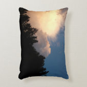 雲白熱［赤熱］光を放つ アクセントクッション (正面(垂直))