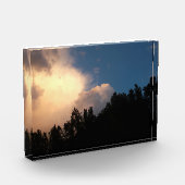 雲白熱［赤熱］光を放つ フォトブロック (左)