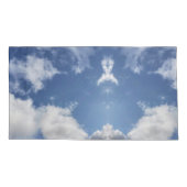 雲空とヒマワリ 枕カバー (裏面-左)