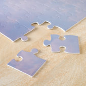 雲空感動的引用文パステル風光明媚な写真 ジグソーパズル (側面)