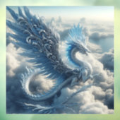 雲素晴らしに囲まれた竜 ウィンドウサイン (シート3)