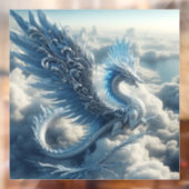 雲素晴らしに囲まれた竜 ウィンドウサイン (シート2)