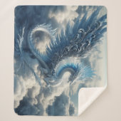 雲素晴らしに囲まれた竜 シェルパブランケット (正面)