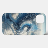 雲素晴らしに囲まれた竜 Case-Mate iPhoneケース (裏面 (横))