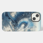 雲素晴らしに囲まれた竜 iPhoneケース (裏面横)
