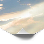 雲自然撮影ポスタープリント ポスター (コーナー)