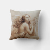 雲遊の上の天使のライラ クッション (裏面)