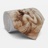 雲遊の上の天使のライラ ネクタイ (ロール)