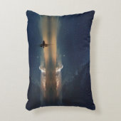 雲遠くにに向かって アクセントクッション (正面(垂直))