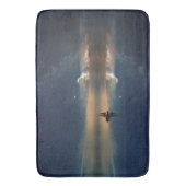 雲遠くにに向かって バスマット (正面縦)