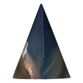 雲遠くにに向かって パーティーハット (裏面)