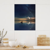 雲遠くにに向かって ポスター (キッチン)