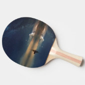 雲遠くにに向かって 卓球ラケット (横)