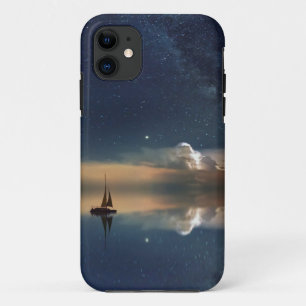 雲遠くにに向かって iPhone 11 ケース
