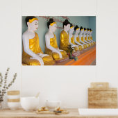 雲隠の仏像 ポスター (キッチン)