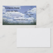 雲青空の鳥 名刺 (正面/裏面)