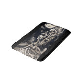 雲龍図,曾我蕭白ドラゴンと雲，墨絵 バスマット (アングル)