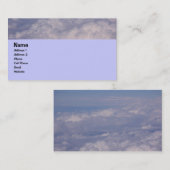 雲1の上 名刺 (正面/裏面)