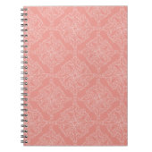 雲1 （ピンク） ノートブック (正面)