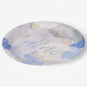 雲9ガッシュブ絵を描ラシックの赤ちゃんシャワー ペーパープレート (アングル)