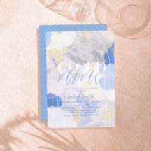 雲9ガッシュブ絵を描ラシックの赤ちゃんシャワー