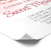 雲9テディベア甘い混乱ゲームを推測 ポスター (角)