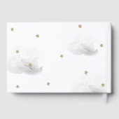 雲9/9灰色の雲ベビーシャワー ゲストブック (裏面)