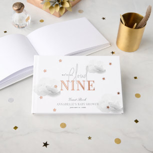 雲9/9灰色の雲ベビーシャワー ゲストブック