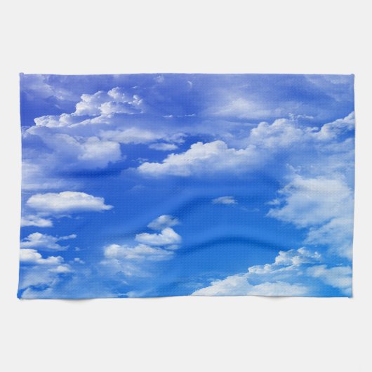 雲 キッチンタオル (横)