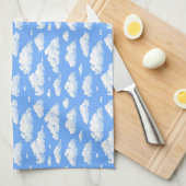 雲 キッチンタオル (四つ折り)