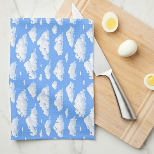 雲 キッチンタオル (四つ折り)