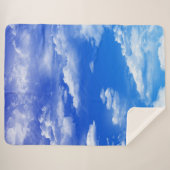 雲 シェルパブランケット (正面(横))