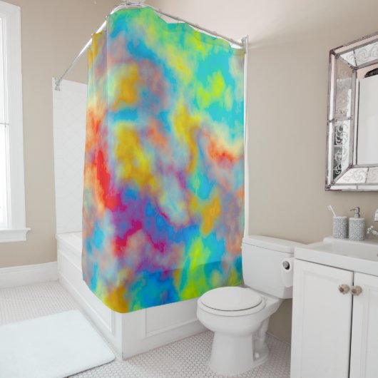 雲 シャワーカーテン (インサイチュ)